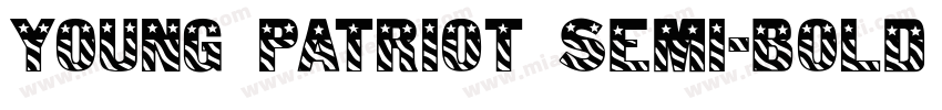 Young Patriot Semi-Bold Italic字体转换